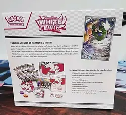 Pokemon TCG Scarlet & Violet White Flare Elite Trainer Box Factory Sealed ETB - Image 2