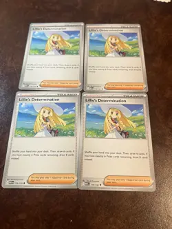 Lillie’s Determination 119/132 Pokemon Mega Evolution 4x Playset - Image 1