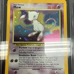 CGC 10 GEM MINT - Mew Black Star Promo #9 Holo Pokemon League 2000 - Image 5