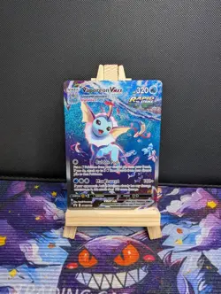 Vaporeon Vmax SWSH182 Premium Collection Black Star Promo - NM - Pokemon TCG - Image 1