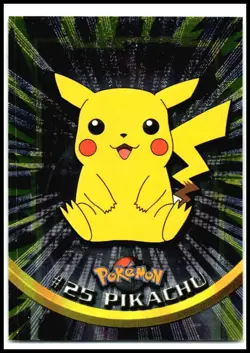 2000 Topps Chrome Pokemon #25 Pikachu - Image 1