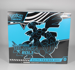 Pokemon TCG Scarlet and Violet Black Bolt ETB Elite Trainer Box Sealed - Image 1