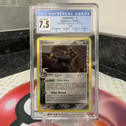Pokemon TCG Umbreon Delta Species Holo Rare Card 17/113 CGC 7.5 Near Mint - Image 1