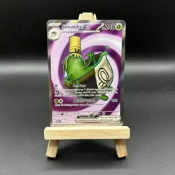 Pokemon TCG S&V Twilight Masquerade Sinistcha EX Ultra Rare Card 189/167 - Image 1