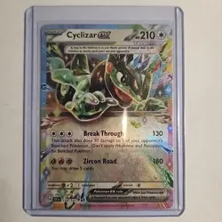 Pokemon TCG Surging Sparks Cyclizar EX Double Rare Card 159/191 - Image 1