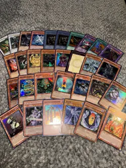 Huge Vintage Yugioh Lot 3 Binders And 121 Holos - Image 5