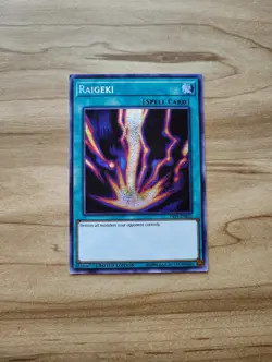 Yu-Gi-Oh! - Raigeki - TN19-EN010 - Prismatic Secret Rare / Holo - Image 1