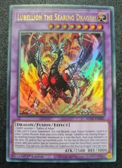 Lubellion the Searing Dragon Yu-Gi-Oh! SDAZ-EN042 1st Ultra Rare - Image 1