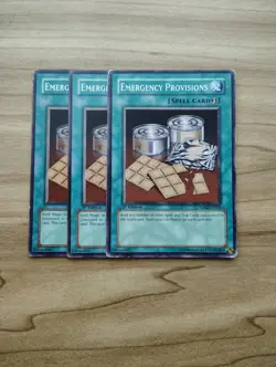 Yu-Gi-Oh! - Emergency Provisions 3X - Full Playset - Image 1