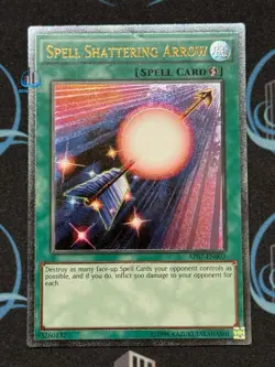 Yugioh Spell Shattering Arrow AP07-EN003 Ultimate Rare - Image 1