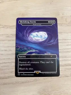 Shrinking Storm - Wrath Of God SLD 441 Fortnite Secret Lair MTG Magic Card - Image 1