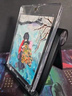 Giyu Tomioka Hand Drawn 1/1 Auto Sketch Art Card Studio Demon Slayer - Image 3