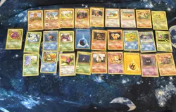Pokemon Vintage Base Set Lot (27 Cards) - Jungle, Fossil - Authentic! - Image 1