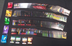 600+ CARD LOT STAR WARS YOUNG JEDI COLLECTIBLE CARD GAME W FOILS 1999 DECIPHER - Image 1