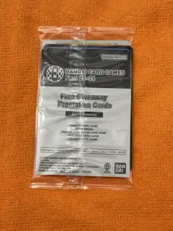 SEALED TCG Bandai Card Games Fest 25-26 Promo PACK-Gundam, OP, Digimon, UA, &DBS - Image 2