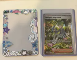 Wally’s Compassion 186/132 Mega Evolution Supporter - SIR Pokemon Card - Image 1