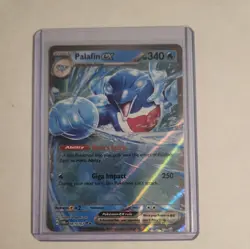 Palafin EX 061/167 Twilight Masquerade Double Rare Pokemon TCG Card - Image 1