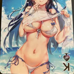 Goddess Story - Girls Front Playing Card - Anime Waifu Bikini Feet - READ - Image 3
