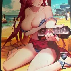 Goddess Story - Girls Front Playing Card - Anime Waifu Bikini Feet - READ - Image 3