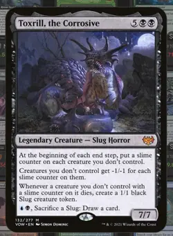 Toxrill, the Corrosive Innistrad: Crimson Vow Regular Card NM Condition - Image 1