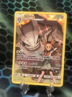 Steelix (Secret) SM - SIR - Cosmic Eclipse #247/236 Pokemon Card TCG. NICE CARD - Image 2