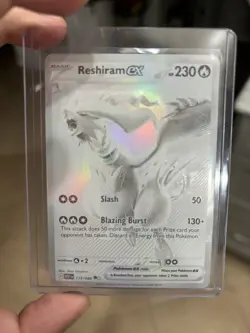 Pokemon Reshiram EX 173/086 White Flare Ultra Rare Card Mint Condition - Image 1