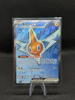 Pokemon TCG Rotom EX 111/094 Holo Ultra Rare Phantasmal Flames Mint Card - Image 1