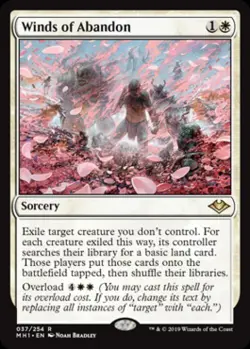 Winds of Abandon -Foil Light Play MTG Modern Horizons - Image 1