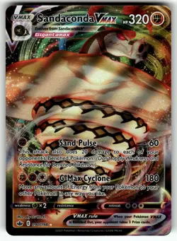 Sandaconda VMAX 090/198 SWSH06: Chilling Reign NM Pokemon Card TCG - Image 1