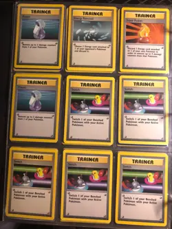 Old Pokemon Collection - 14 Pages + 252 Cards - 1999 To Modern - Image 5