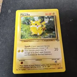 Pikachu 60/64 Pokemon Card Jungle Set Tcg D21 - Image 1