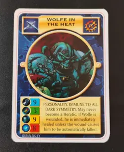 DOOMTROOPER CCG Promo Card - Wolfe In The Heat - Simon Bisley/RARE/NM - Image 1