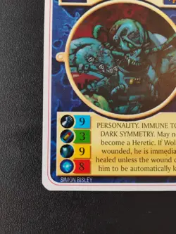 DOOMTROOPER CCG Promo Card - Wolfe In The Heat - Simon Bisley/RARE/NM - Image 2
