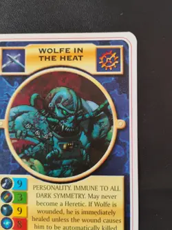 DOOMTROOPER CCG Promo Card - Wolfe In The Heat - Simon Bisley/RARE/NM - Image 4