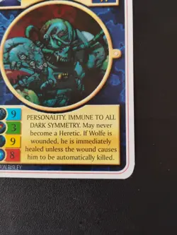 DOOMTROOPER CCG Promo Card - Wolfe In The Heat - Simon Bisley/RARE/NM - Image 5