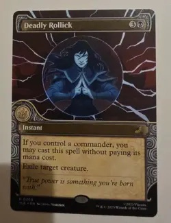 Deadly Rollick (Showcase) #309 MTG ATLA Avatar The Last Airbender Promo Card - Image 1
