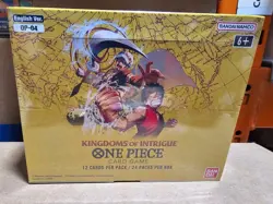One Piece Card Game - Kingdoms of Intrigue Booster Box - OP04 - English - Image 1