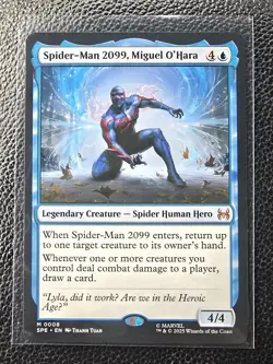 MTG - SPE - Spider-Man 2099, Miguel O'Hara #0008 - Near Mint Regular - Image 1