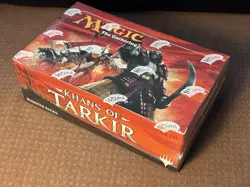 Khans of Tarkir Factory Sealed English Booster Box mtg Magic the Gathering - Image 1