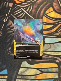 Meteor Crater (0026) Edge of Eternities: Stellar Sights Borderless Rare - Image 1