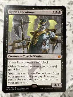 Risen Executioner - Dragons of Tarkir DTK - Mythic Rare - MTG - Lightly Played - Image 1