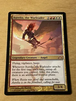MTG Aurelia, the Warleader NM Gatecrash #143 - Image 1