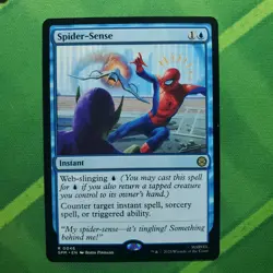 Spider-Sense Spider-Man MTG Regular NM - Image 1