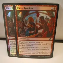 Magic the Gathering Foils 2x BRO: Bitter Reunion NM - Image 1