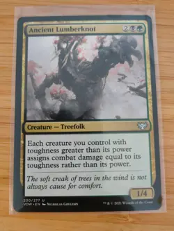 MTG Ancient Lumberknot 230 Innistrad: Crimson Vow M/NM Free UK P&P - Image 1