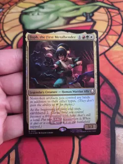 Toph, the First Metalbender Avatar: The Last Airbender Foil MTG MINT - Image 1