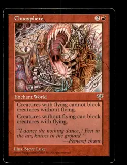 MTG Chaosphere LP Light Play Mirage [4983] - Image 1