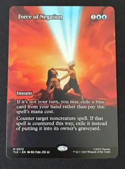 Force of Negation (Borderless) - [Avatar: The Last Airbender: Eternal-Legal] MTG - Image 1