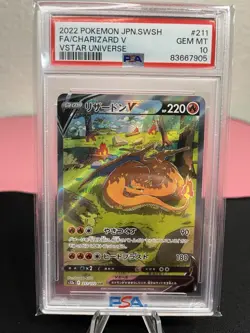 Charizard V 211/172 Pokemon S12a: Vstar Universe Holo (SAR) - PSA 10 - Image 2