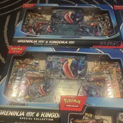 Pokemon Greninja ex and Kingdra ex Special Collection - New & Sealed - LOT OF 5 - Image 2